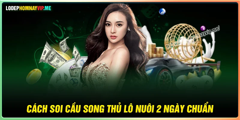 Cách soi cầu song thủ lô nuôi khung 2 ngày chuẩn