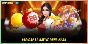 Các cặp lô hay về cùng nhau - Bí kíp nhận diện cầu kép trúng lớn